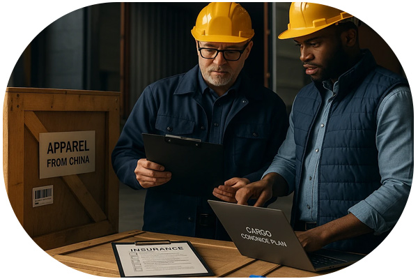 هزینه واردات لباس از چین