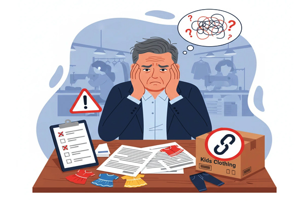 همکاری با تولیدکنندگان پوشاک کودک چینی