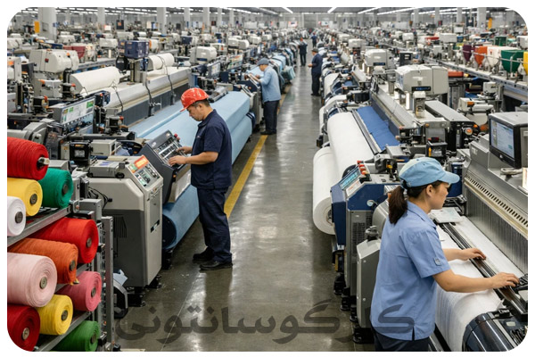 چین بزرگترین تولید کننده پارچه جهان