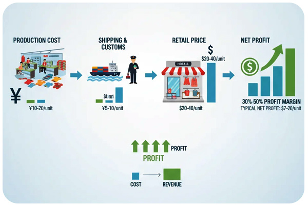 واردات لباس بچه گانه از چین