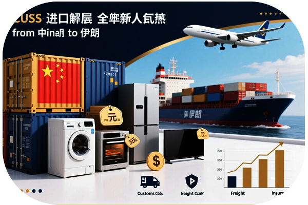 هزینه واردات لوازم خانگی از چین