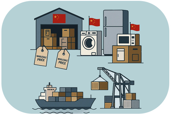 خرید مستقیم لوازم خانگی از چین