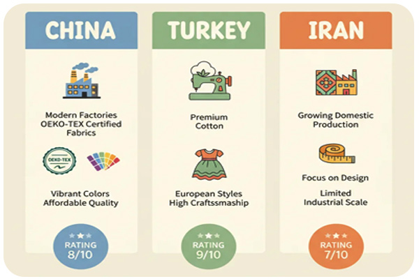 واردات پوشاک بچه گانه از چین