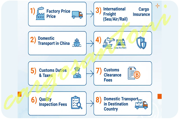 مراحل واردات لوازم خانگی از چین